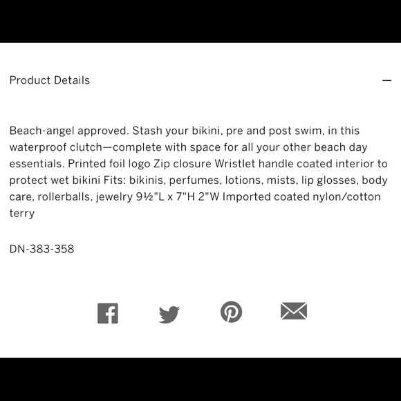 💥HP💥 $7 add on ⭐️VS Bikini Bag Clutch - Picture 2 of 4